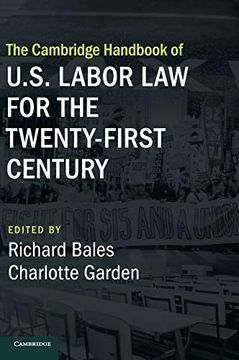 portada The Cambridge Handbook of U. S. Labor law for the Twenty-First Century (Cambridge law Handbooks) (en Inglés)