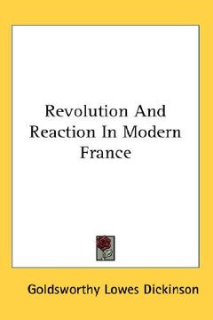 portada revolution and reaction in modern france (en Inglés)