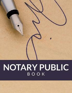 portada Notary Public Book
