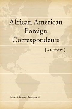 portada african american foreign correspondents: a history (en Inglés)