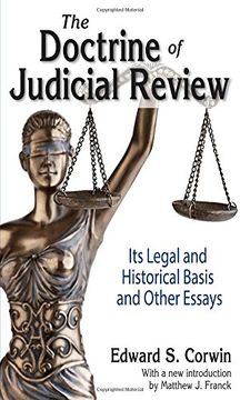 portada The Doctrine of Judicial Review: Its Legal and Historical Basis and Other Essays