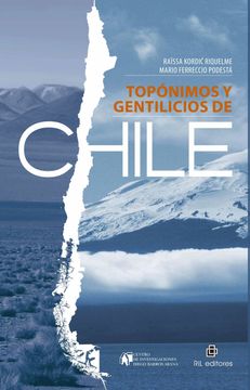 portada Topónimos y Gentilicios de Chile
