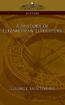 portada a history of elizabethan literature (en Inglés)