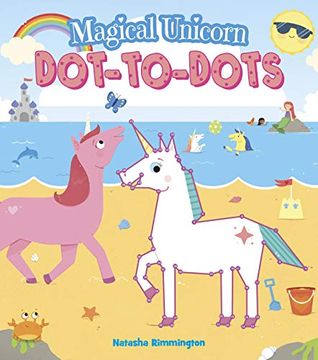 portada Magical Unicorn Dot-To-Dots (en Inglés)