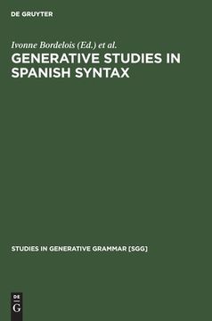 portada Generative Studies in Spanish Syntax 