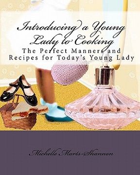 portada introducing a young lady to cooking (en Inglés)
