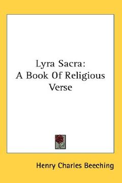 portada lyra sacra: a book of religious verse