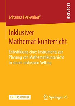 portada Inklusiver Mathematikunterricht: Entwicklung Eines Instruments zur Planung von Mathematikunterricht in Einem Inklusiven Setting (en Alemán)