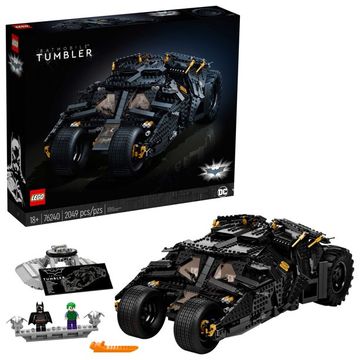 portada LEGO DC THE Batman Batmobile Tumbler 76240 Building Kit (2,049 Pieces)