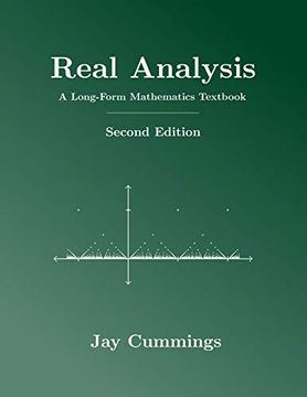 portada Real Analysis: A Long-Form Mathematics Textbook (The Long-Form Math Textbook Series) (en Inglés)