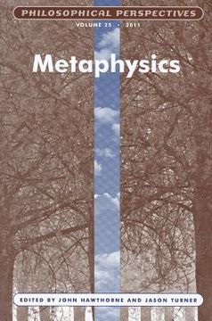 portada Metaphysics, Volume 25 (en Inglés)