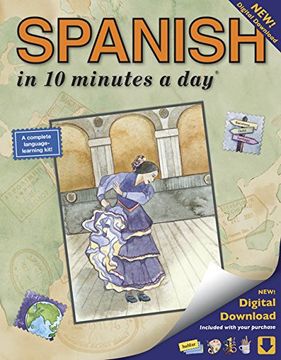 portada SPANISH in 10 minutes a day® (en Inglés)