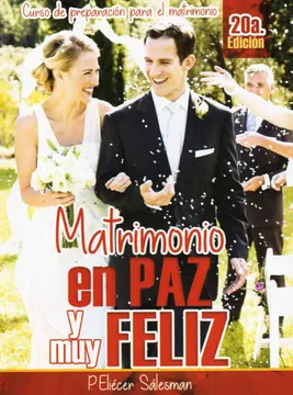portada Matrimonio En Paz Y Muy Feliz (in Spanish)