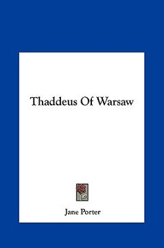 portada thaddeus of warsaw