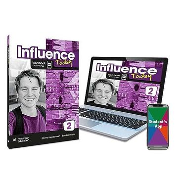 portada Influence Today 2 Workbook, Competence Evaluation Tracker y Student's app (in English)