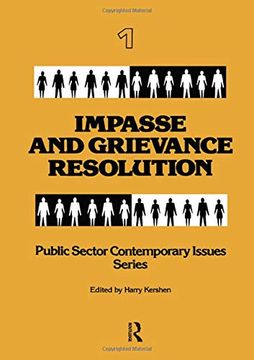 portada Impasse and Grievance Resolution (Public Sector Contemporary Issues) (en Inglés)