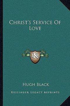 portada christ's service of love