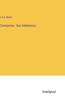 portada Constantine - Das Geheimniss (en Alemán)