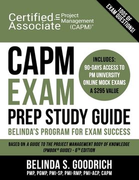 portada Capm Exam Prep Study Guide: Belinda'S All-In-One Program for Exam Success (en Inglés)