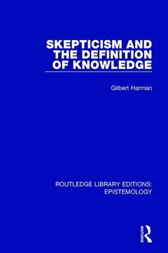 portada Skepticism and the Definition of Knowledge (en Inglés)