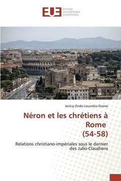 portada Néron et les chrétiens à Rome (54-58)