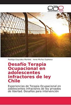 portada Desafío Terapia Ocupacional en Adolescentes Infractores de ley Chile (in Spanish)