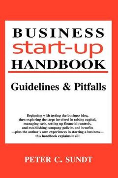 portada business start-up handbook: guidelines & pitfalls (en Inglés)