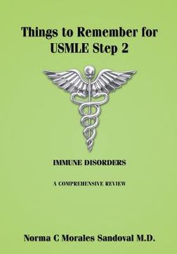 portada Things to Remember for USMLE Step 2: Immune Disorders (in English)