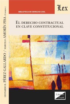 portada Derecho Contractual en Clave Constitucional, el