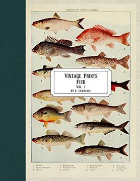 portada Vintage Prints: Fish: Vol. 1 (en Inglés)