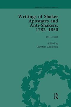 portada Writings of Shaker Apostates and Anti-Shakers, 1782-1850 vol 3 (en Inglés)