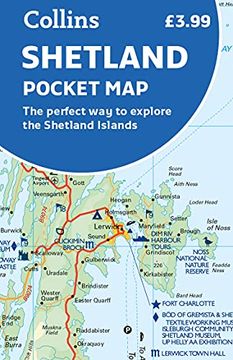 portada Shetland Pocket Map: The Perfect way to Explore the Shetland Islands 