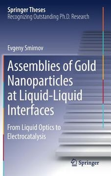 portada Assemblies of Gold Nanoparticles at Liquid-Liquid Interfaces: From Liquid Optics to Electrocatalysis (en Inglés)