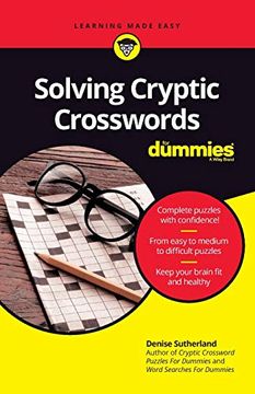portada Solving Cryptic Crosswords for Dummies (en Inglés)