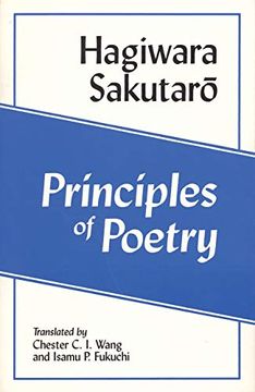 portada Principles of Poetry: 96 (Cornell East Asia Series) (in English)