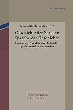 portada Geschichte der Sprache - Sprache der Geschichte (en Alemán)