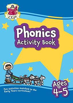 portada New Phonics Activity Book for Ages 4-5: Perfect for Home Learning (in English)