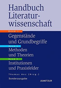 portada Handbuch Literaturwissenschaft (en Alemán)