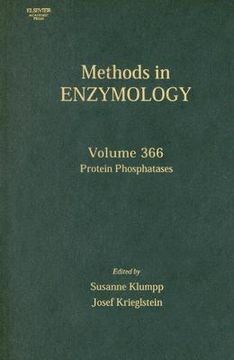 portada protein phosphatases (en Inglés)