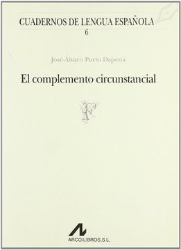 portada El complemento circunstancial (F) (Cuadernos de lengua española)