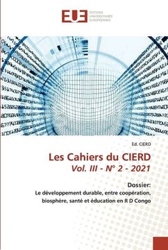 portada Les Cahiers du CIERD Vol. III - N° 2 - 2021 (en Francés)