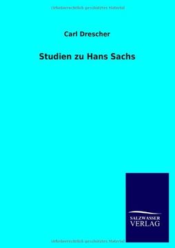 portada Studien Zu Hans Sachs (German Edition)