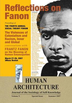 portada Reflections on Fanon: The Violences of Colonialism and Racism, Inner and Global--Conversations with Frantz Fanon on the Meaning of Human Ema (en Inglés)