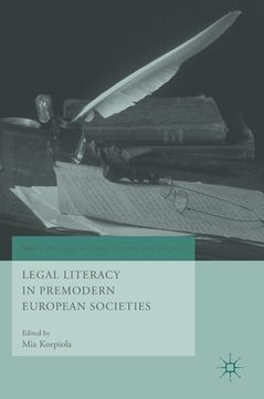 portada Legal Literacy in Premodern European Societies (en Inglés)