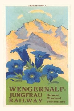 portada Vintage Journal Jungfrau, Swiss Alps (en Inglés)