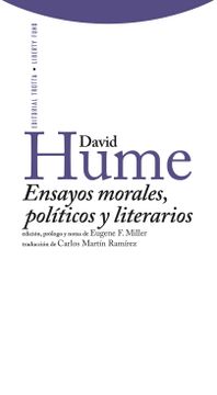 portada Ensayos Morales, Políticos y Literarios