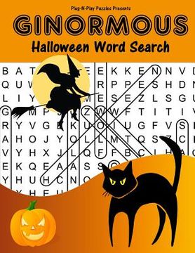 portada Ginormous Halloween Word Search (en Inglés)