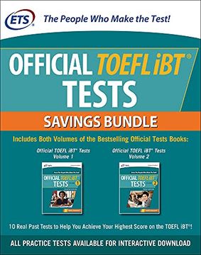 portada Official Toefl ibt Tests Savings Bundle, Second Edition (Test Prep) (en Inglés)