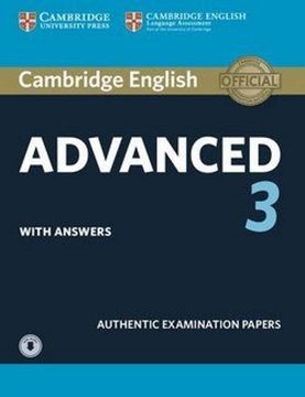 portada Cambridge English Advanced 3 Student's Book With Answers With Audio (Cae Practice Tests) (in English)