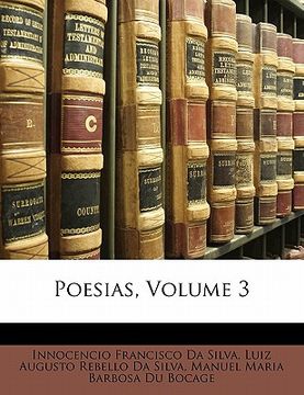 portada Poesias, Volume 3